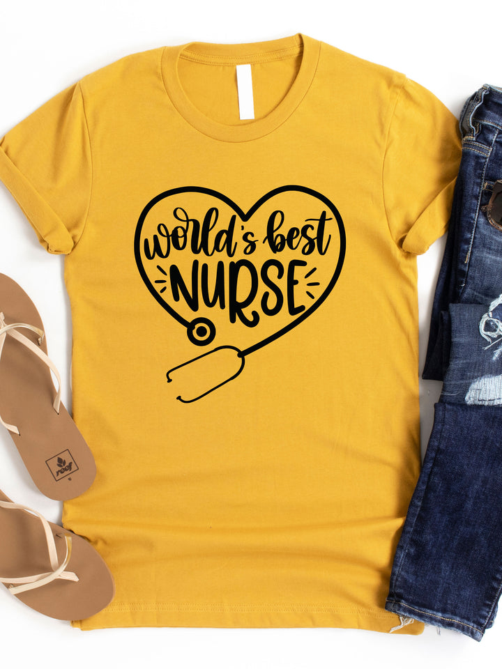 World's Best Nurse Graphic Tee