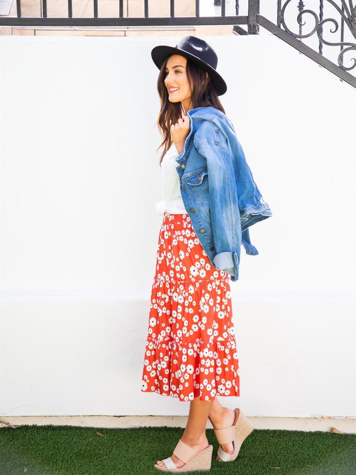 Amara Floral Skirt