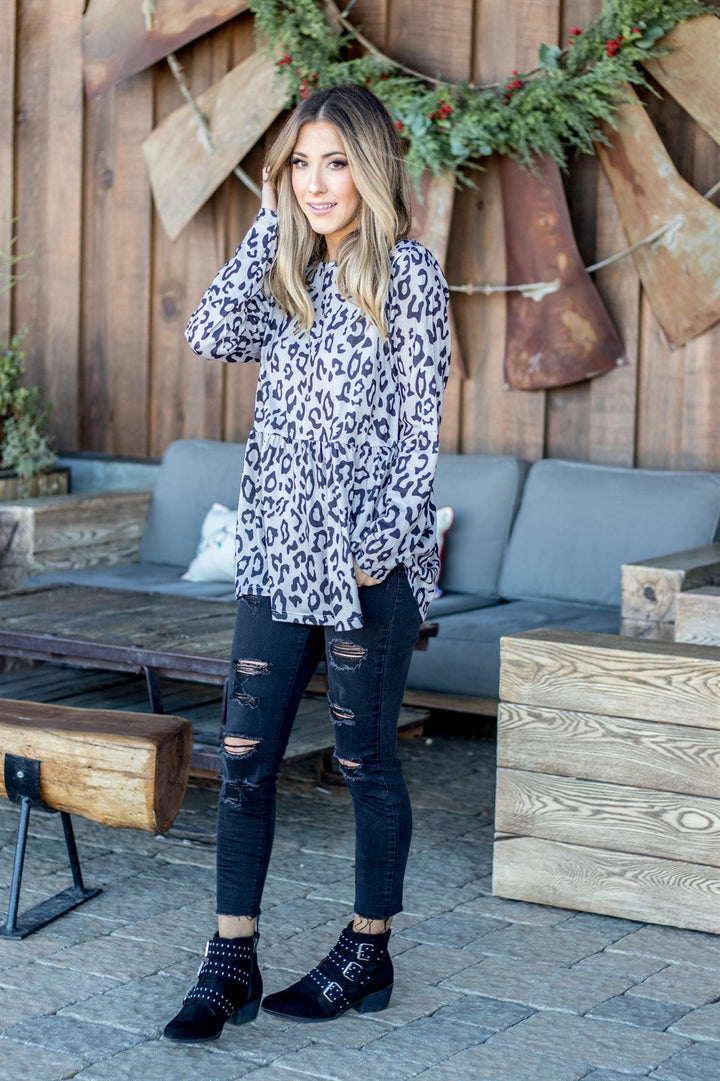 The Lainey Peplum Top