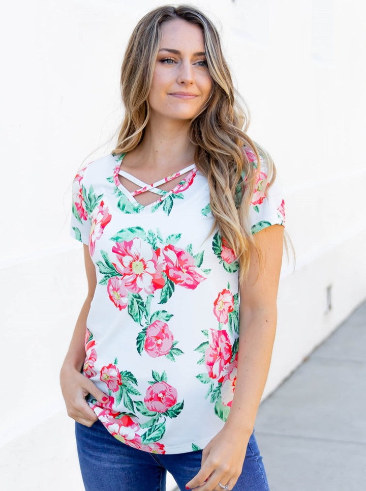 Raven Criss Cross Top