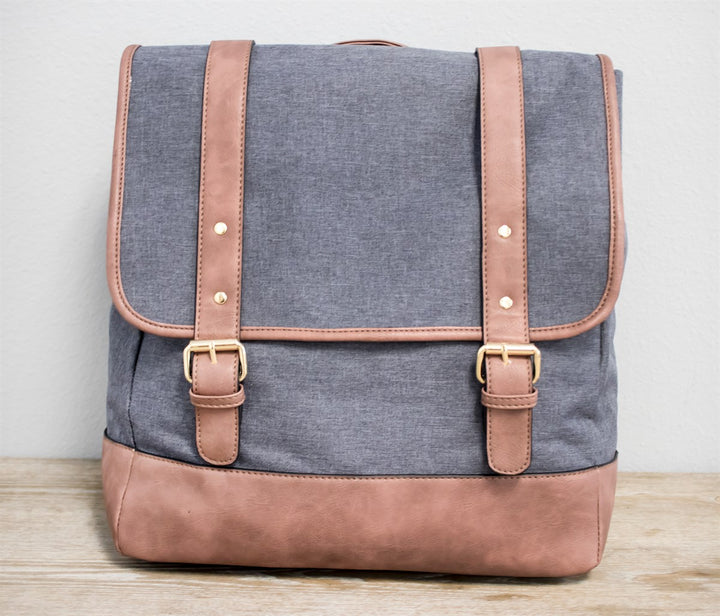 Double Buckle Backpack