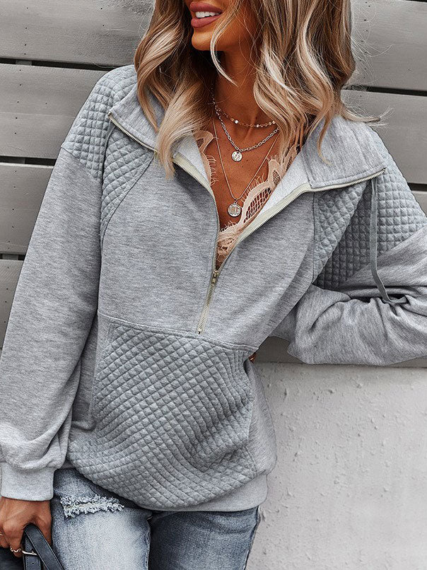 Sofia Quilted Pullover