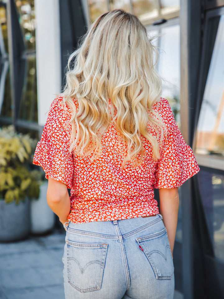 Flare Sleeve Olly Top