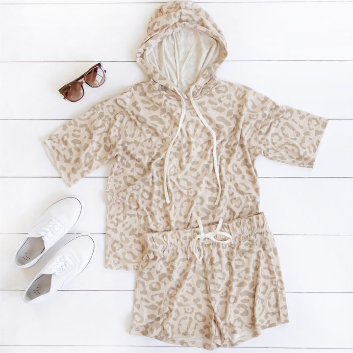 Katelyn Lounge Set - Tan
