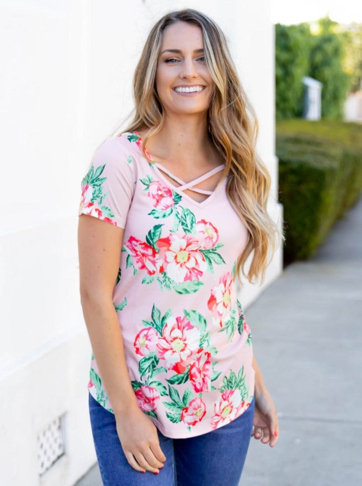 Raven Criss Cross Top