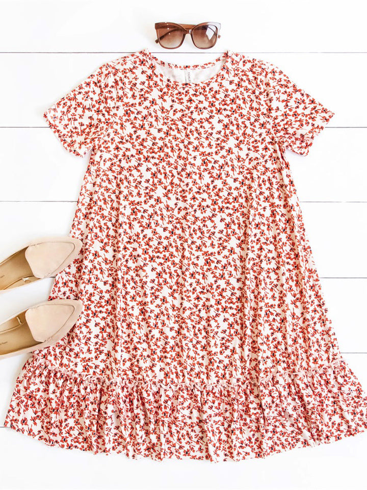 Ruffle Rudy Swing Dress