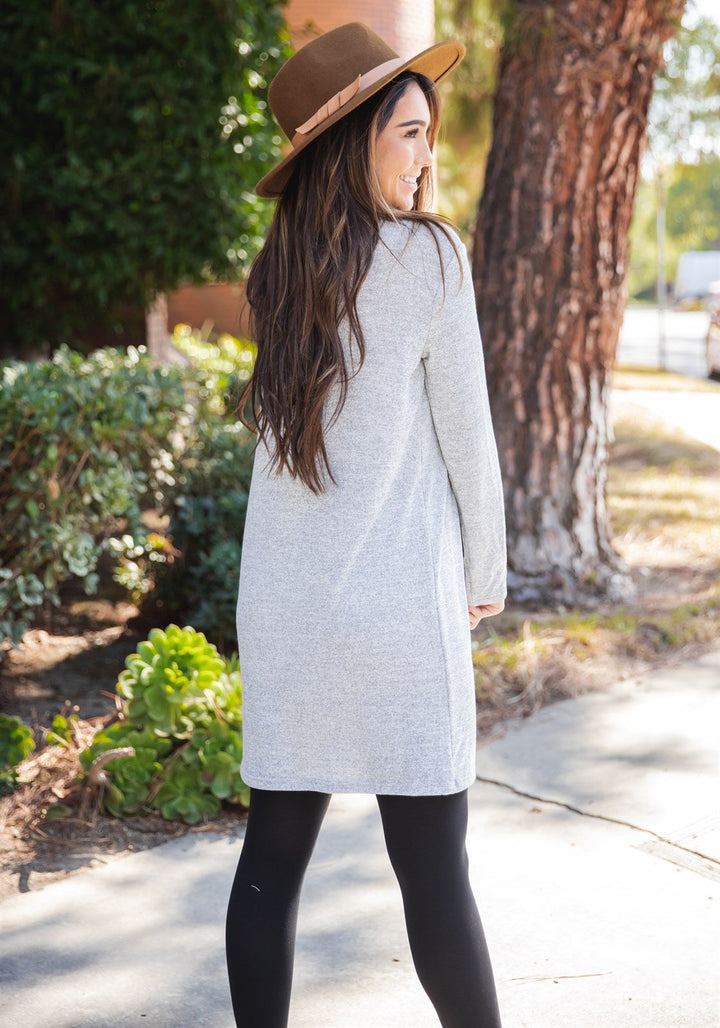 Long Sleeve Cowl Neck Mika Dress
