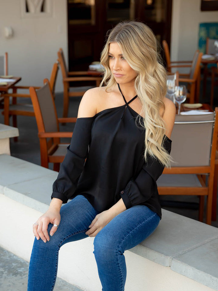 Criss Cross Strap Leia Top