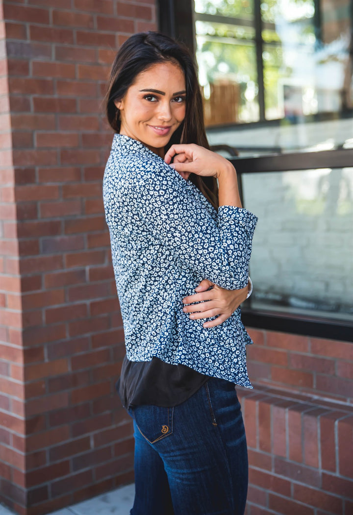 Floral Blazer