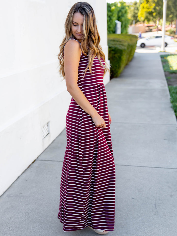 Hazel Striped Tank Dress