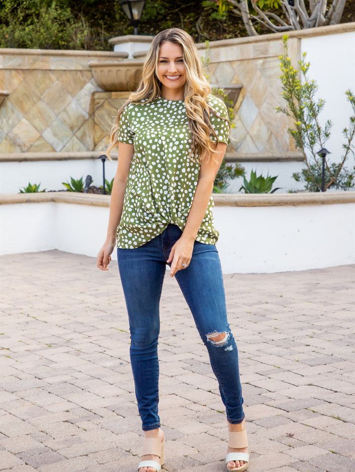 Twist Front Kaylee Top