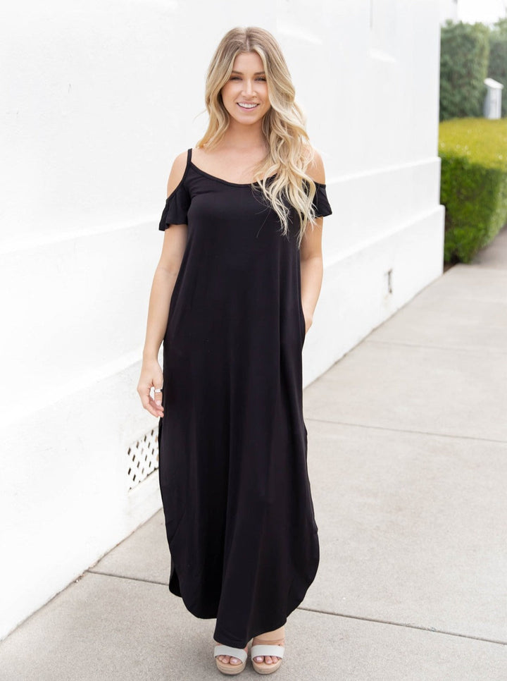 Cold Shoulder Tank Elise Dress