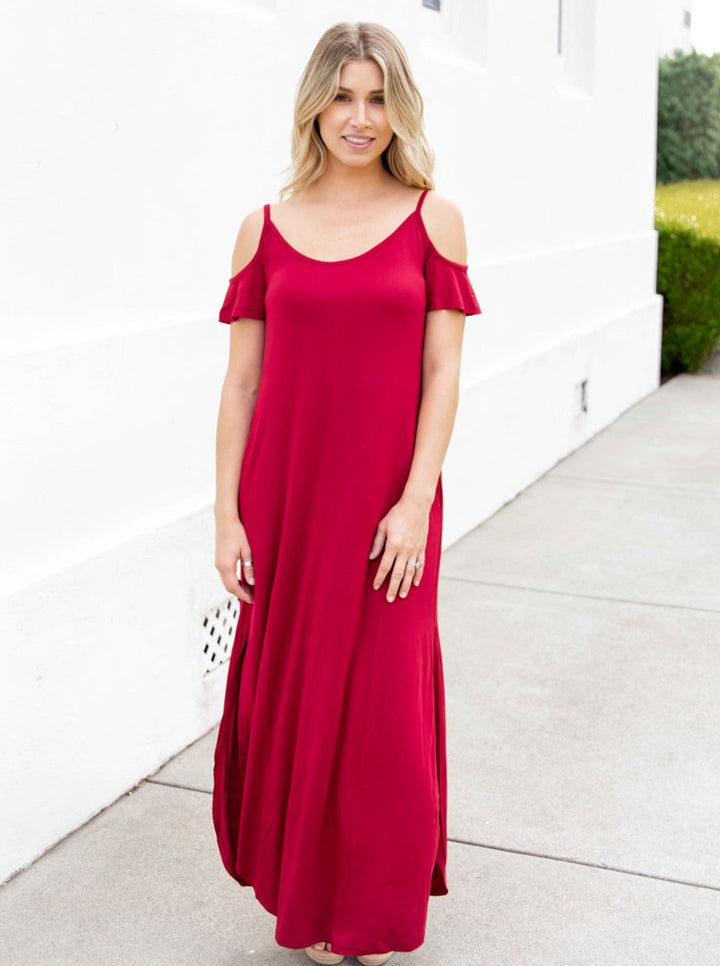 Cold Shoulder Tank Elise Dress
