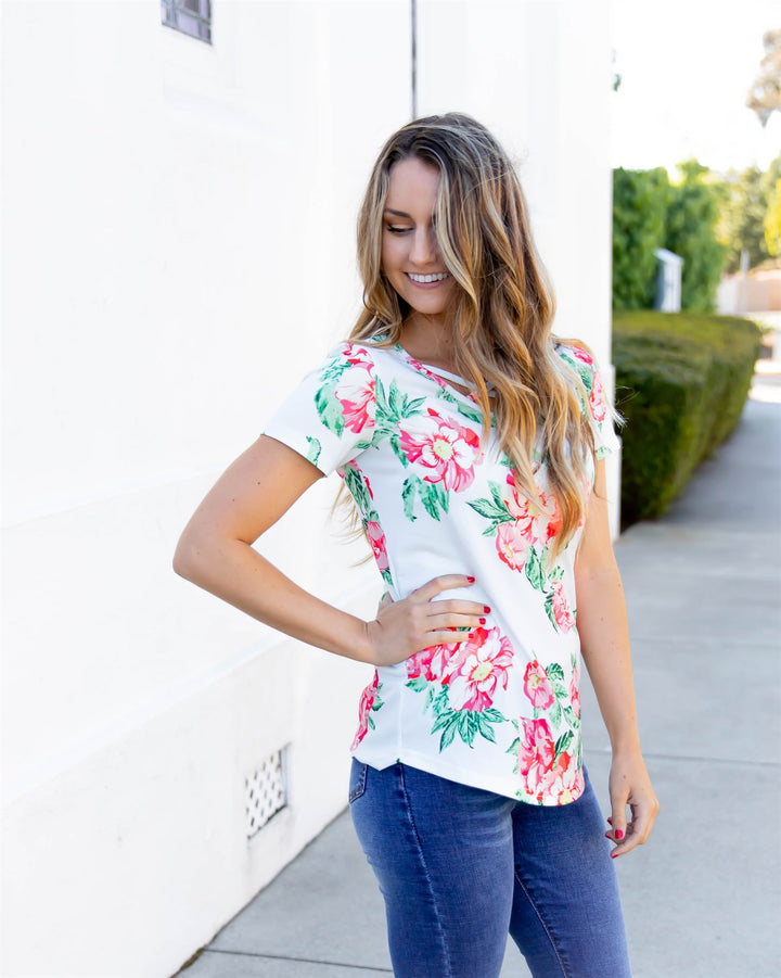 Raven Criss Cross Top