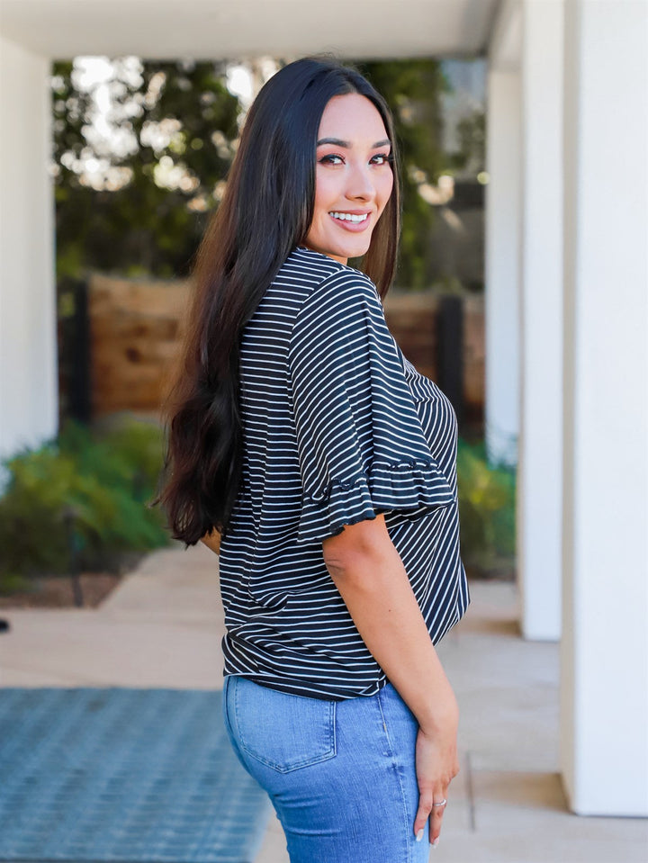 Stripe Danika Top
