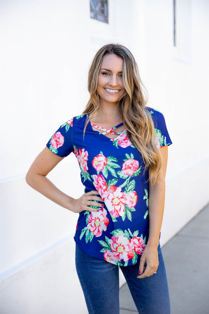 Raven Criss Cross Top