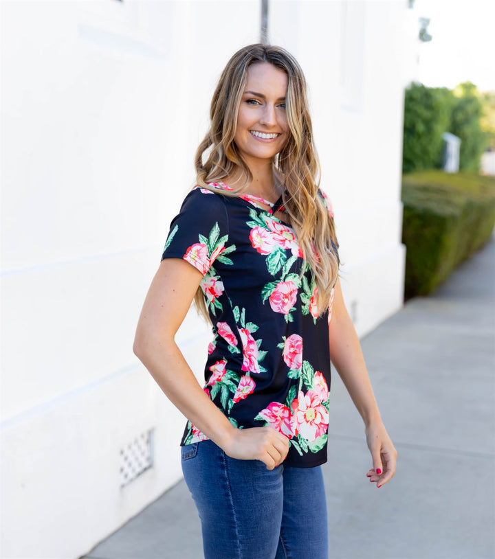 Raven Criss Cross Top