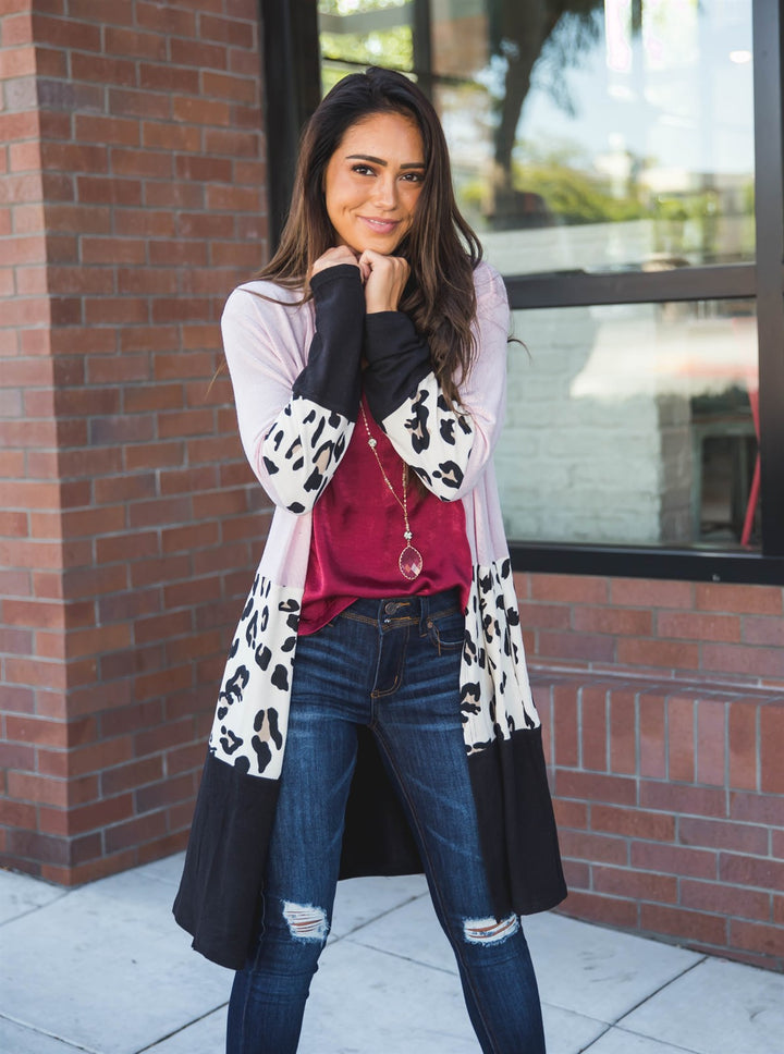 The Briana Colorblock Cardigan