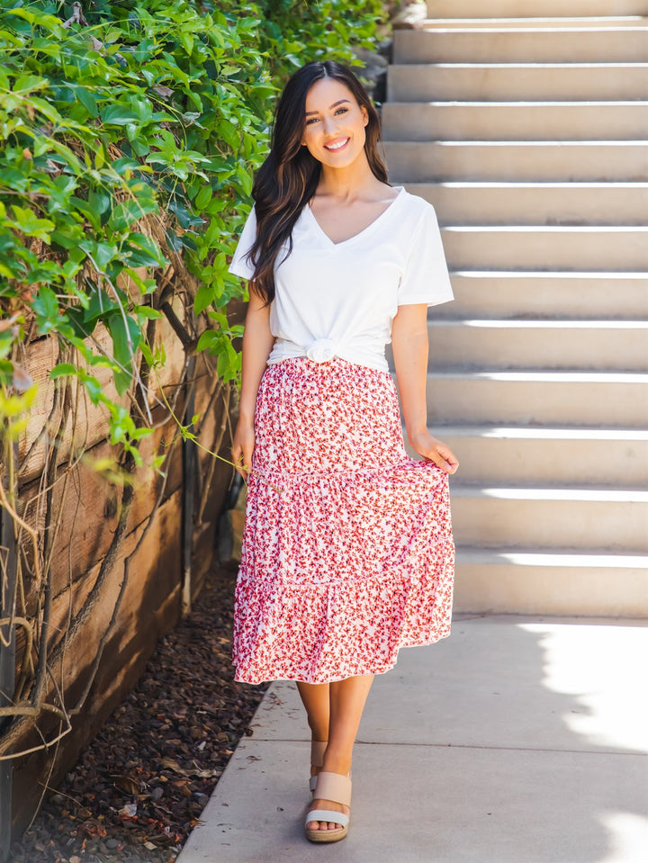 Amara Floral Skirt
