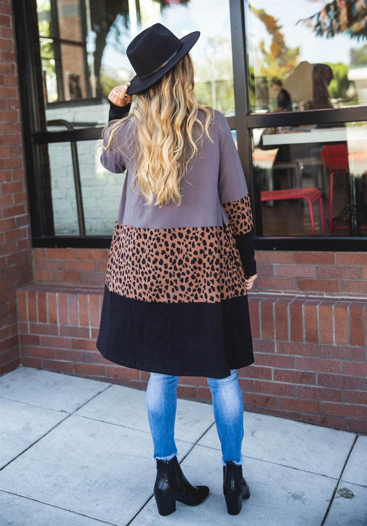 The Briana Colorblock Cardigan