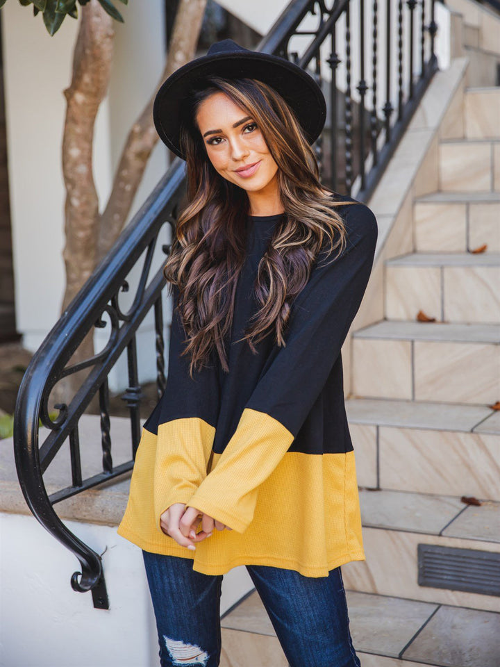 Two-Tone Colorblock Jett Tunic