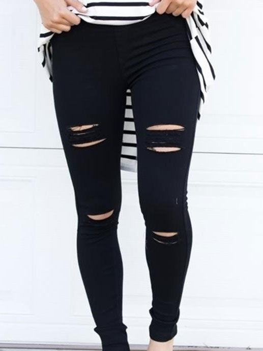 Distressed Jeggings