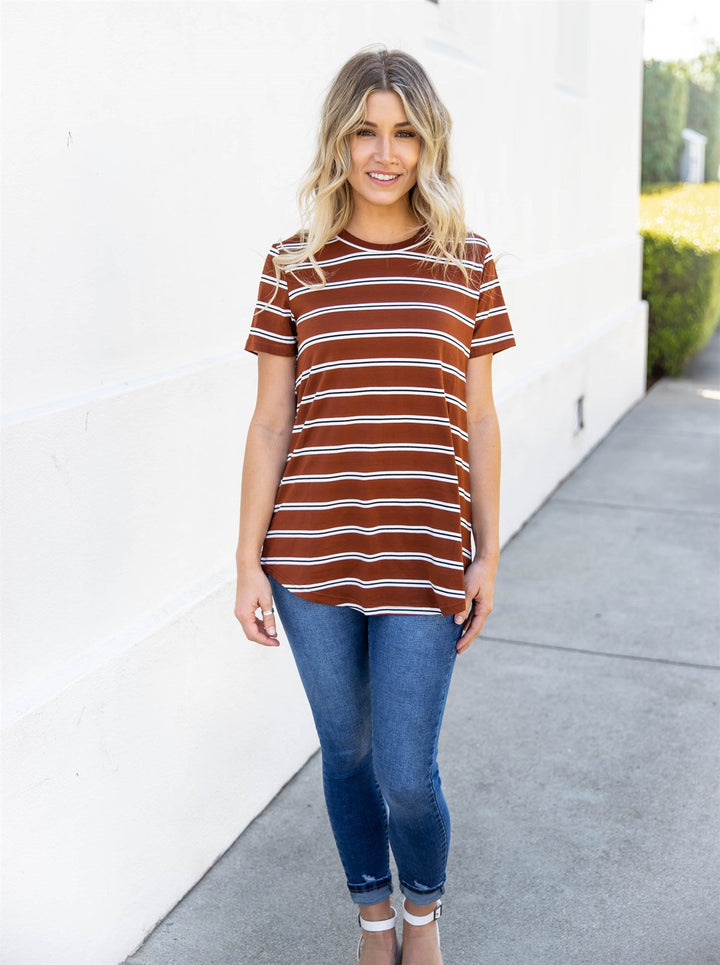 Stripe Ariana Top