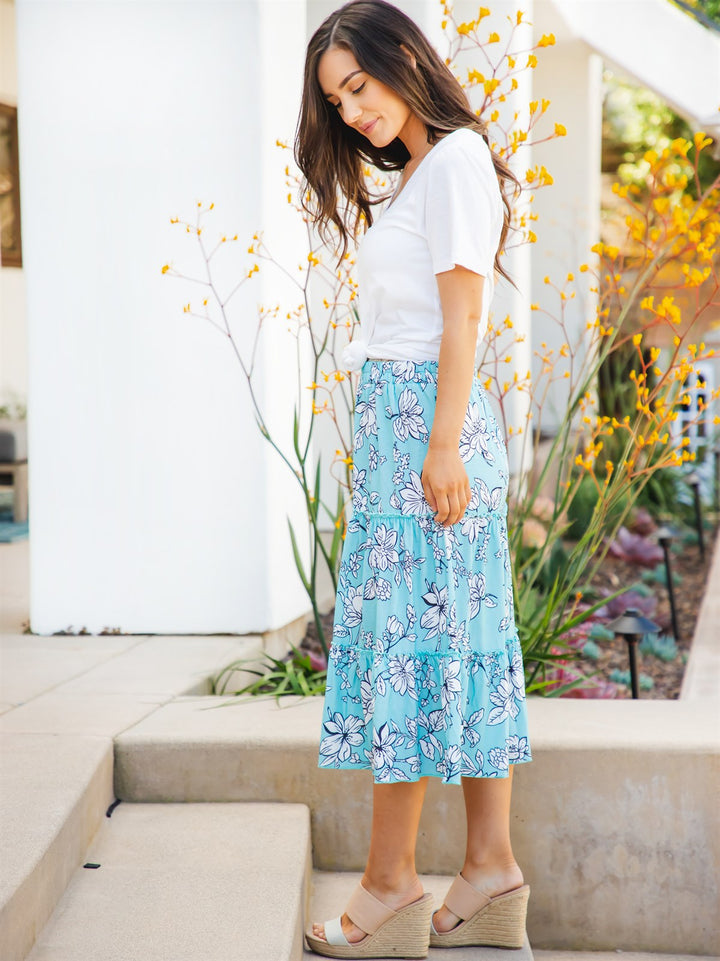 Amara Floral Skirt