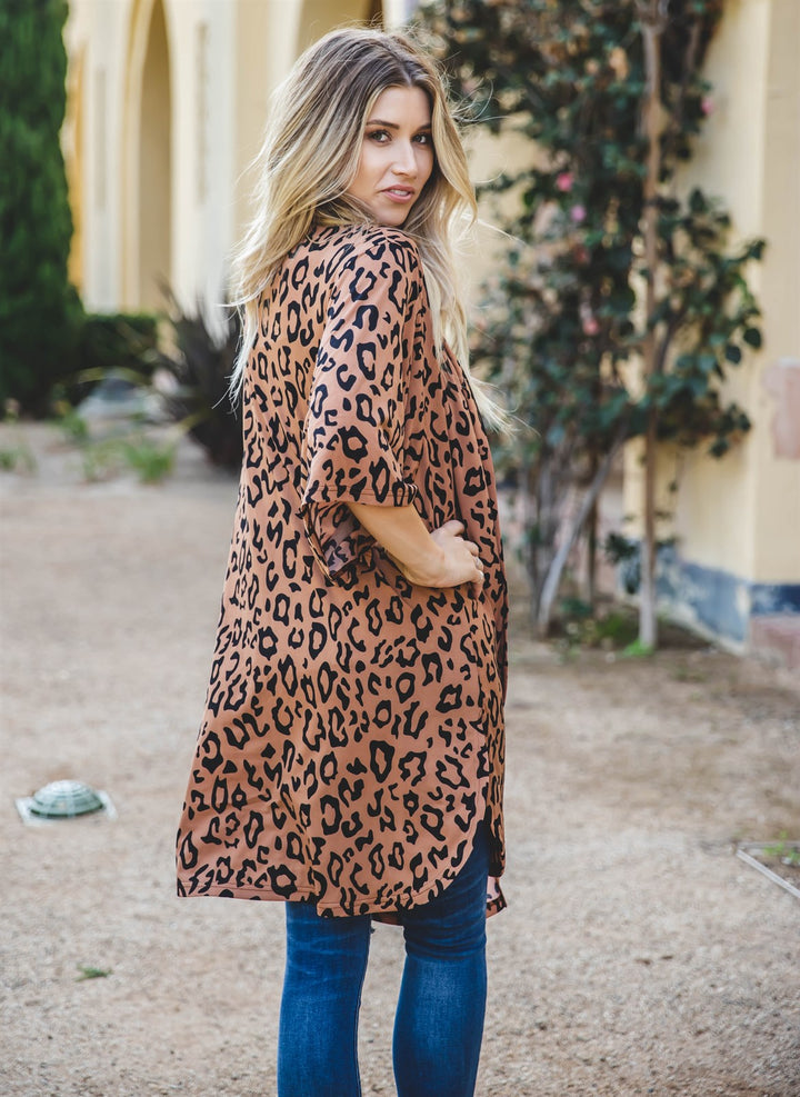 Leopard Kimono
