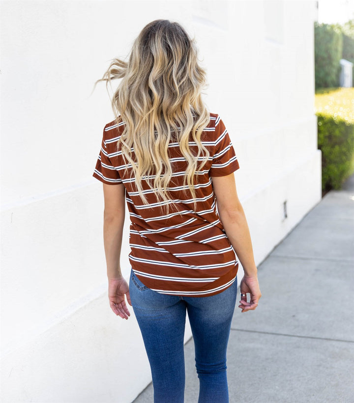 Stripe Ariana Top