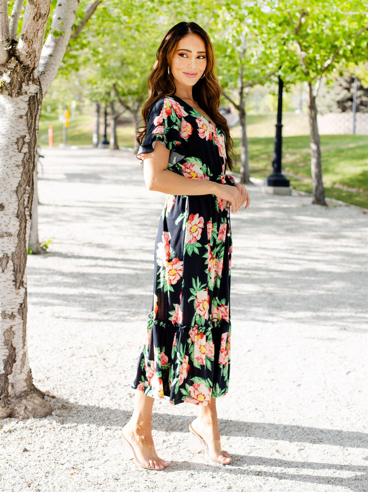 Floral Pattern Whitney Dress