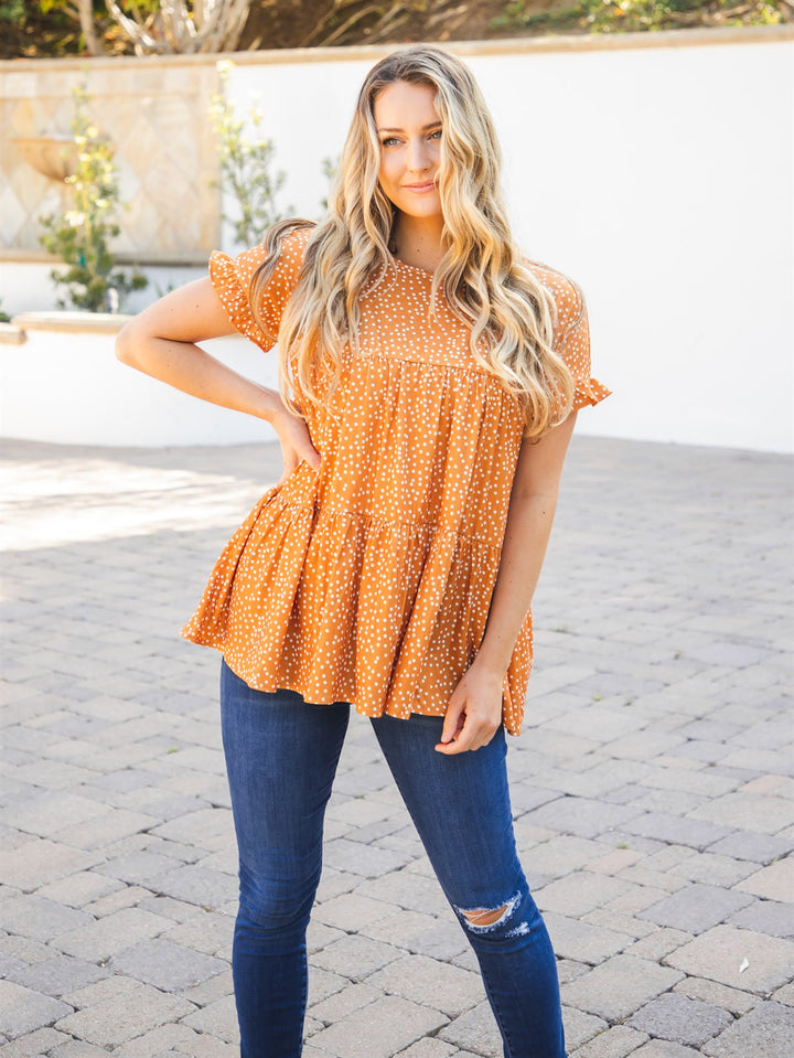 The Michelle Babydoll Top