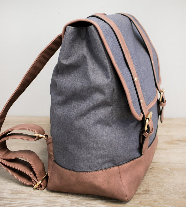 Double Buckle Backpack