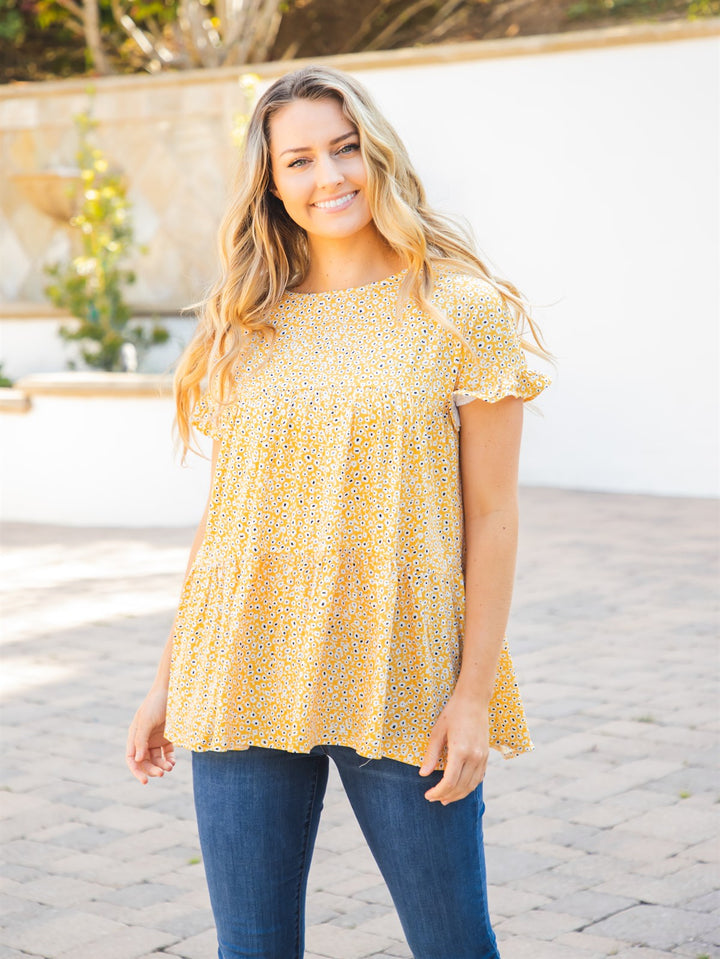 The Michelle Babydoll Top