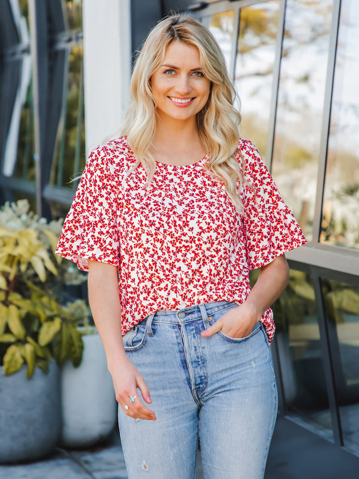 Flare Sleeve Olly Top