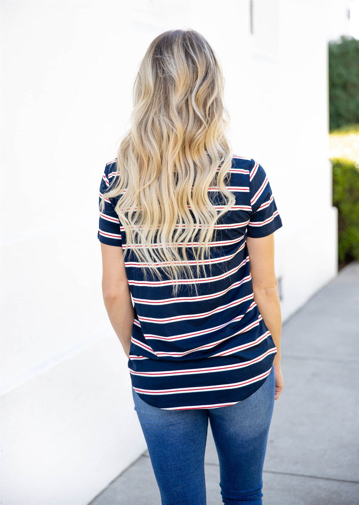 Stripe Ariana Top