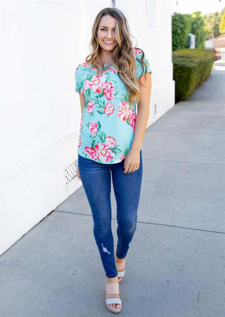 Raven Criss Cross Top