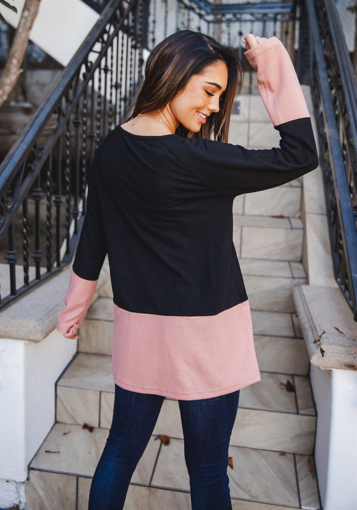Two-Tone Colorblock Jett Tunic