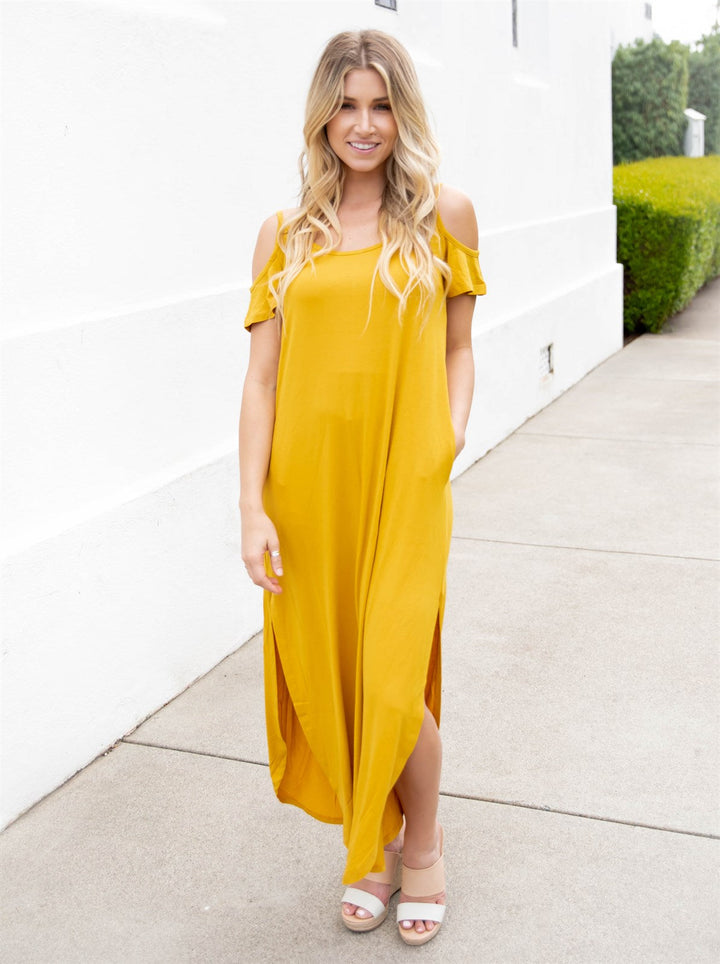 Cold Shoulder Tank Elise Dress