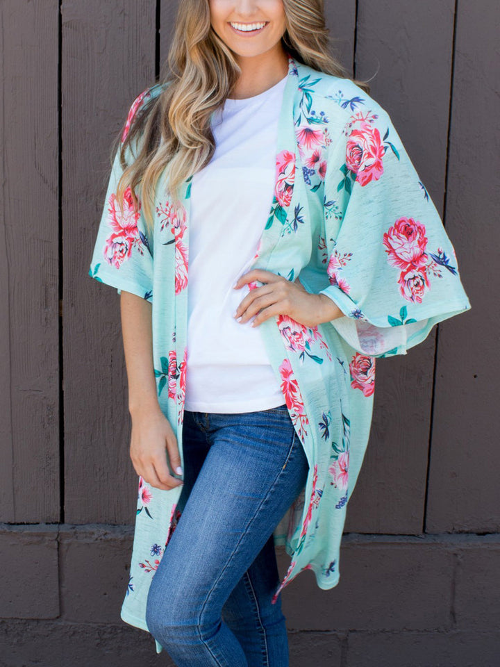 Summer Floral Kimono
