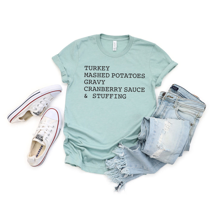 Thanksgiving Graphic Tee - @savvyskirtgirl