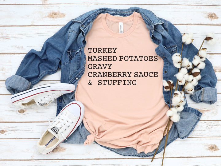 Thanksgiving Graphic Tee - @savvyskirtgirl