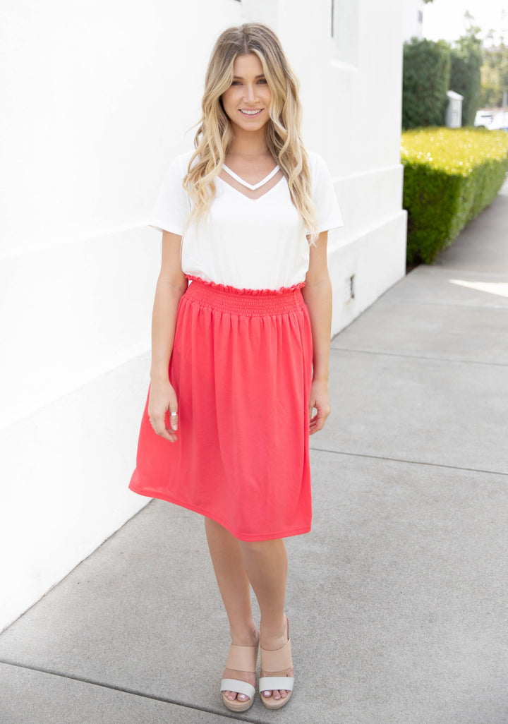 The Tracie Knee Length Skirt