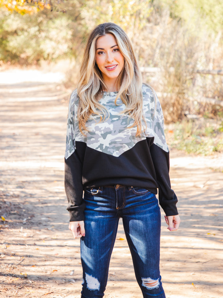 Mila Colorblock Pullover