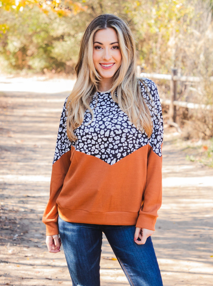Mila Colorblock Pullover