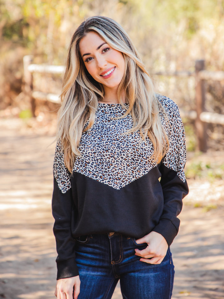 Mila Colorblock Pullover