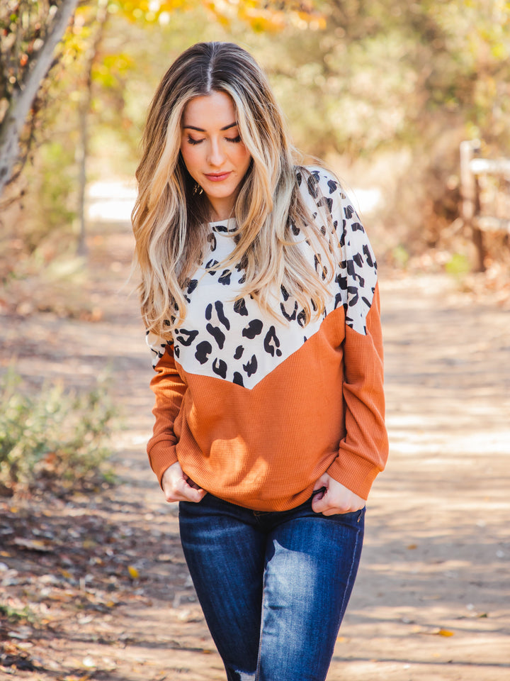 Mila Colorblock Pullover