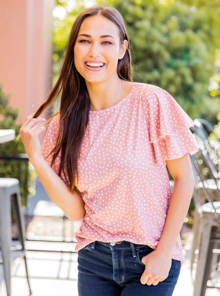 May Ruffle Top