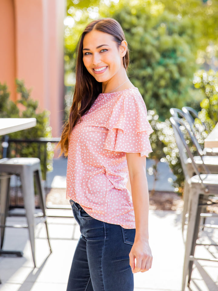 May Ruffle Top