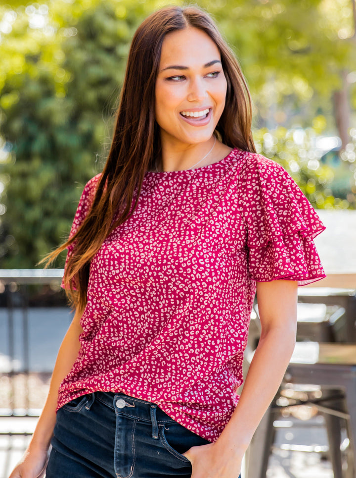 May Ruffle Top